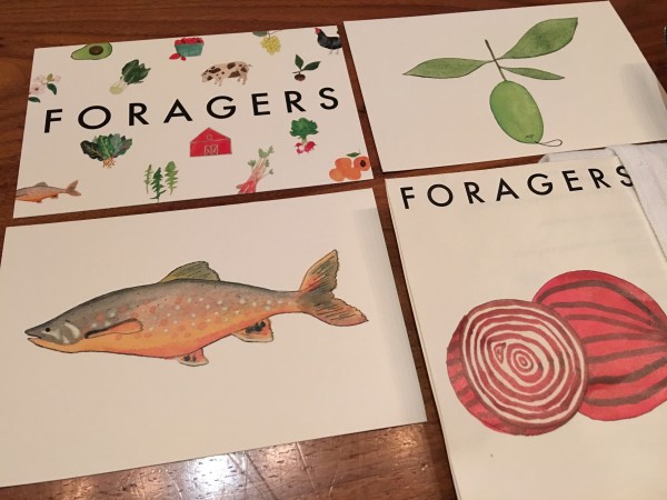 Foragers postards