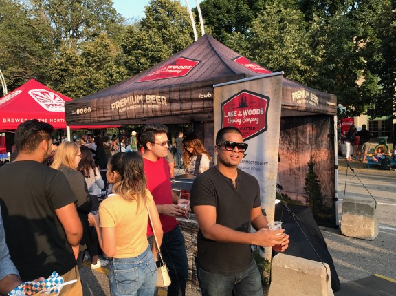 Lake of the Woods Brewing Company cne beer tent toronto