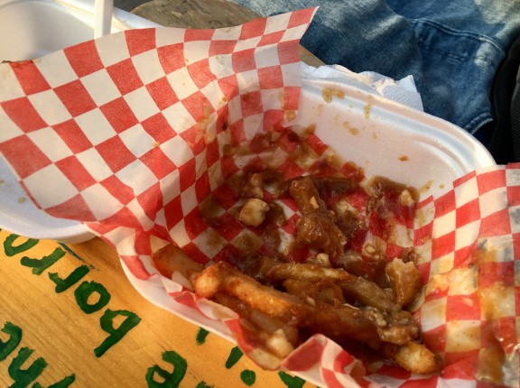 delight bite poutine food truck toronto finished cne