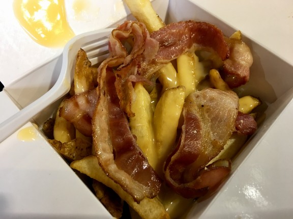 bacon cheese fries pig nation CNE